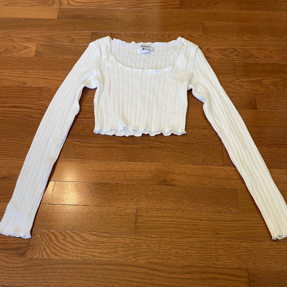 princess polly leon white top